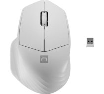 Bezvadu pele siskin 2 1600 dpi bluetooth 5.0 + 2.4ghz, balta