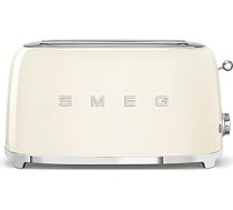 Smeg TSF02CREU Četru šķēļu tosteris TSF02CREU-cream, krēmkrāsains