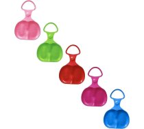 Sniega ragavas ar rokturi, vieglas plastmasas ragavas, Bob, izturīgas Popo Slider ragavas, pieaugušajiem un bērniem, ziemas ragavu piederumi āra aktivitātēm, daudzfunkcionālas ragavas spēlēm uz zāles un smiltīs, apakšdaļa