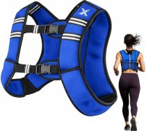 XN8 Svara veste 10 kg 15 kg 20 kg Regulējama treniņu veste Svara veste Noņemami metāla svari Fitnesa veste spēka treniņiem Skriešana Fitnesa Muskuļu uzkrāšana