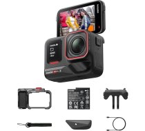 Insta360 Ace Pro 2 Xplorer komplekts, pelēkā krāsā – ūdensizturīga 8K darbības kamera, izstrādāta sadarbībā ar Leica, 1/1,3 collu sensors, divkāršs AI mikroshēmas, vadošā veiktspēja vājā apgaismojumā, labākais audio