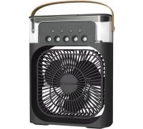 Pārnēsājams mini gaisa kondicionieris 4 in 1, mini ventilators ar ūdens dzesētāju, kluss, ventilatora iztvaikošanas mitrinātājs C tipa ar taimera slēdzi