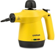 G3 Ferrari G90036 Attivap tvaika tīrītājs, 1100 W, 350 ml ietilpība, 4 bāru spiediens, 30 g/min tvaika daudzums, aizsardzība pret mitrumu, drošs aizvērums, ātra sildīšana, dzeltens