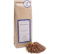 Sarkanā krūma tēja – Rooibos tēja bez maisiņiem; Āfrikas vasara; apelsīni; saulespuķes; mango; Rooibos tēja; maiga; aromātiska; pasifloras augļi; apelsīnu notis; Dienvidāfrika; 250 g