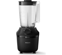 Philips HR2041/41 Standmixer (450 Watt, ProBlend-Technologie, 1,9 litru Kunststoffbehälter, inkl. Trinkflasche) schwarz