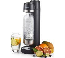GEEPAS Sprudelwasserbereiter mit 900-ml-Flasche | Soda-Maschine, Soda-Maschine für kohlensäurehaltige Getränkemaschine, Heimsprudler, Schnellverbindungs-Co2-Gasflasche (nicht im Lieferumfang enthalten
