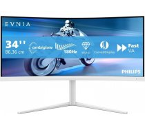 Monitors 34 collu 34m2c5501a izliekts va 180hz hdmix2 dp ir ambiglow