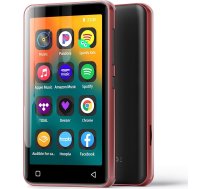 MP3 atskaņotājs ar Bluetooth un WiFi, 4 collu pilns skārienjūtīgais ekrāns, MP4 MP3 atskaņotājs ar Spotify, Android straumēšanas mūzikas atskaņotājs, pārnēsājams HiFi skaņu atskaņotājs, digitālais audio atskaņotājs ar skaļruni, meln
