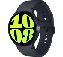Samsung Galaxy Watch6 viedpulkstenis, veselД«bas funkcijas, fitnesa sekotДЃjs, Bluetooth, 44 mm, grafД«ts, iekДјauts