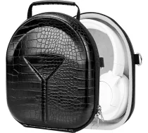Geekria Shield austiЕ†u futrДЃlis, saderД«gs ar JBL Tune 770NC/760NC/750NC/720BT, Live770NC, rezerves cietais futrДЃlis ceДјojuma somiЕ†ai ar kabeДјu uzglabДЃЕЎanas vietu (melns)