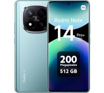 XIAOMI Redmi Note 14 Pro+ 5G viedtālrunis 12+512GB, 6.67 Super QPD, 120W HyperCharge, zils (ES versija)