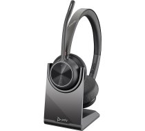 POLY Voyager 4320 UC USB-C austiņas ar uzlādes staciju