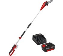 Einhell GC-LC 18/20 Li T Power X-Change akumulatora zaru griezējs (litija jonu, motora galva ar 30° slīpumu, pagarināšanas stienis, metāla pārnesumkārba, komplektā ietilpst 4,0 Ah akumulators un lādētājs)