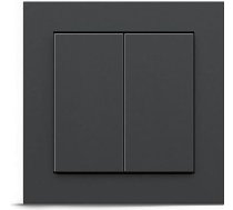 Hue Smart Switch draugi: Philips Hue bezvadu slēdzis un reostats (bez baterijām, bez uzlādes, ekskluzīvs Philips Hue gaismām) - glancēts balts, antracīts, antracīts