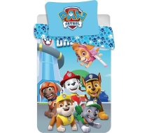 Jerry Fabrics PAW Patrol PP201 gultas veļa zīdaiņiem 100 x 135 cm