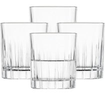 Schott Zwiesel Stage šotiņu glāzes (4 gab. komplekts), klasiskas šotiņu glāzes šņabim ar reljefu, trauku mazgājamā mašīnā mazgājamas Tritan kristāla glāzes (preces nr. 123933), kristāls