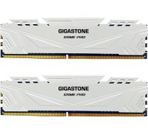 [DDR5 RAM] Gigastone White Game PRO Desktop RAM 32GB (2x16GB) DDR5 RAM 32GB DDR5-5600MHz PC5-44800 CL40 1.25V 288 Pin/Pin Unbuffered Non-ECC Computer Memory RAM (tikai PC Desktop)