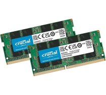 Crucial CT16G4SFRA32A 32GB komplekts (2 x 16GB) DDR4 3200MT/s SO-DIMM operatīvās atmiņas komplekts portatīvajiem datoriem | PC4-25600 | 260-Pin | CL22 | 1.2V | Non-ECC Unbuffered Notebook Memory | Micron