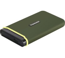 Transcend ESD380C 1TB USB 3.2 Gen 2x2 portatīvais SSD, līdz 2000 MB/s, izturīgs un kompakts ārējais disks portatīvajam datoram, PC, Mac, spēlēm un Android TS1TESD380C