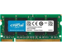 Crucial CT25664AC800 2 GB DDR2 800 MHz (PC2-6400) CL6 SODIMM 200-pin atmiņa