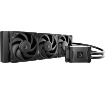 ARCTIC Liquid Freezer WS360-SP6: darba stacijas ūdens dzesētājs "viss vienā", saderīgs ar AMD SP6/sTR5, 3x P12 Pro CO, PWM ventilators ar augstu statisko spiedienu, dubultais lodīšu gultnis, fiksēts stiprinājums