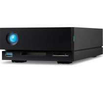 LaCie 1big Dock HDD 8TB ārējais cietais disks, Thunderbolt 3, PC Mac iPad un iPhone, datu glābšanas pakalpojums (STHS8000800800)