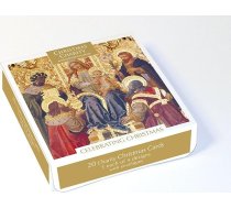 Labdarības Ziemassvētku kartītes - 20 kartona kartona kartona iepakojumā - Svinam Ziemassvētkus
