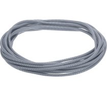 QUARKZMAN Split Cable Duct Pipe 1/4 collas (6,5 mm) iekšējais diametrs 50 pēdu (15 m) kabeļu kanāla caurule karstumizturīga un aukstumizturīga -40 F līdz 257 F Plastmasas elastīga kabeļu kanāla kabeļu kabeļu šļūtene kabelim Grey