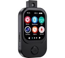 Denash MP3 atskaņotājs ar Bluetooth un WiFi, portatīvais MP3 atskaņotājs ar kameru, HiFi skaļrunis, 2.01 skārienjūtīgais ekrāns, mūzikas atskaņotājs ar e-grāmatas modinātāju (32G maza atmiņas karte)