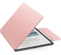 MoKo magnētiskais futrālis jaunajam 11 collu Kindle Scribe 2025 (3. paaudzes) un Kindle Scribe Colorsoft 2025 (1. paaudzes) - plāns Folio Premium PU ādas vāciņš ar pildspalvas aizdari un automātisku miega modināšanu, rozā zelts
