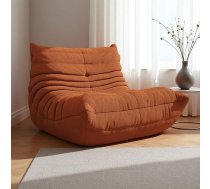 Bean Bag Chair, Fireplace Togo Chair, Large Lazy Floor Sofa for Adults & Teenagers, Ergonomic Fireside Lounge Chair, High Density Comfort, Living Room, Bedroom, Office