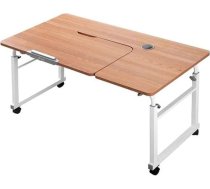 Compact Folding Laptop Table Height Adjustable Removable Desk Simple Bedside Table for Home Office Lazy Gaming and Study Table Multifunctional Furniture