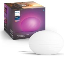 Philips Hue White & Colour Ambiance Flourish galda lampa, aptumšojama, 16 miljoni krāsu, vadāma ar lietotni, saderīga ar Amazon Alexa (Echo, Echo Dot)