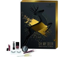 Kosmētikas Adventes kalendārs, Oh My Deer, 24 make-up pārsteigumi, izceļ acu, lūpu un sejas kopšanas akcentus, elegantā kastītē, lieliska dāvana meitenēm un sievietēm
