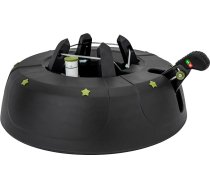 Star-Max F-H-S Pro Nature 3 Ziemassvētku eglīšu statīvs, eglītes augstums līdz 3,0 m, izgatavots no 100 % pārstrādāta plastmasas, ar kāju sviru un vienas virves tehnoloģiju, antracīts, apaļš
