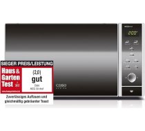 Caso MCG30 Ceramic Chef 3-in-1 mikroviļņu krāsns, nerūsējošais tērauds