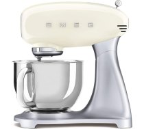 Smeg, SMF02CREU Pārtikas kombains, 10 ātruma līmeņi, planetārais mikseris, droša izslēgšanās, 2 putukrāsas, nerūsējošā tērauda lodveida rokturis, 800 W, krēmkrāsas krāsā