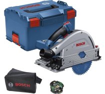 Bosch Professional BITURBO GKT 18V-52 GC akumulatora iegremdējamais ripzāģis (ar iepriekš regulējamiem apgriezienu līmeņiem, ar savienojamības moduli, bez akumulatoriem un lādētāja, L-BOXX 238 komplektā)