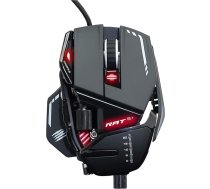 Mad Catz R.A.T. 8+ peles USB optiskās 16000 DPI, labās puses, melnas - Mad Catz R.A.T. 8+, labās puses, optiskās, USB, 16000 DPI, 16000 fps, melnas