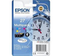 Epson oriģinālie modinātāji 27 tintes kasetnes - WF-3620DWF WF-3640DTWF WF-7110DTWF WF-7620DTWF WF-7610DWF WF-7720DTWF WF-7720DTWF WF-7715DWF WF-7710DWF WF-7210DTWW