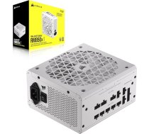 Corsair RM850x SHIFT pilnībā modulārs ATX barošanas bloks - modulāra sānu saskarne - ATX 3.1 un PCIe 5.1 saderīgs - nulles ātruma ventilatora režīms - 105°C kondensatori - 80 PLUS Gold efektivitāte - balts