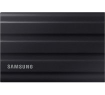 Samsung Portable SSD T7 Shield (MU-PE4T0S/EU), 4 TB, USB 3.2 Gen.2, 1050 MB/s nolasīšanai, 1000 MB/s ierakstīšanai, izturīgs ārējais cietais disks Mac, PC, viedtālruņiem un spēļu konsolēm, melns