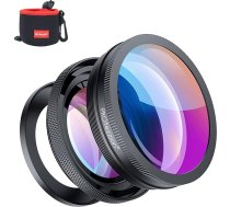 PROfezzion HD 18 mm platleņķa objektīvs Sony ZV1 ZV-1 ZV1F ZV-1F RX100 VII VI V ZV-E10 ZVE10 A6400 A6300 A6100 A6000 Canon Powershot G7X Mark III, Mark II kamerai