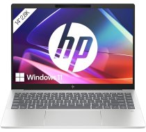 HP Pavilion Plus klēpjdators, Intel Core Ultra 5 125H ar integrētu mākslīgo intelektu, 14 collu WQXGA displejs, 16 GB LPDDR5x RAM, 512 GB PCIe NVMe SSD, Intel Arc Graphics, Windows 11 Home, QWERTZ, sudrabots