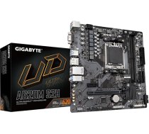 GIGABYTE A620M S2H pamatplate - Atbalsta AMD Ryzen 8000 CPU, 5+2+2+2 fāžu digitālais VRM, līdz 7200 MHz DDR5 (OC), 1xPCIe 4.0 M.2, GbE LAN, USB 3.2 Gen 1
