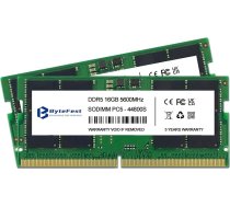 DDR5 RAM 32GB (2 x 16GB) 5600MHz SODIMM CL46 Gaming DDR5 atmiņa DDR5 portatīvajiem datoriem / portatīvajiem datoriem / Mini PC