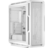 CORSAIR 5000T Mid-Tower ATX PC kaste - noņemami priekšējie un jumta gaisa plūsmas paneļi Plašs interjers ASUS BTF MSI Project Zero Gigabyte Project Stealth - balta krāsā