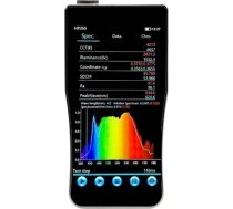 Spektrometrs, HP350 380-780 Nm Spektralbeleuchtungsmessgerät Gesunde Beleuchtung Farbtemperaturanalyse Tester Spektrometrs Sichtbares Licht