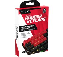 HyperX gumijas taustiņu vāciņi - spēļu piederumu komplekts, 19 taustiņi, angļu (ASV) izkārtojums, sarkani