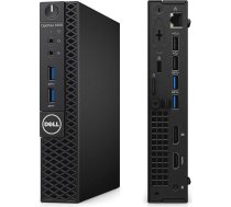 Dell OptiPlex 3050 Micro | Intel Core i3-6100T 3,20 GHz | 8 GB DDR4 | SSD 128 GB | Windows 11 Pro | Mini galddators (atjaunots)